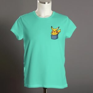 FELIZ Pikachu Blue Casual T Shirt Best Casual T Shirts